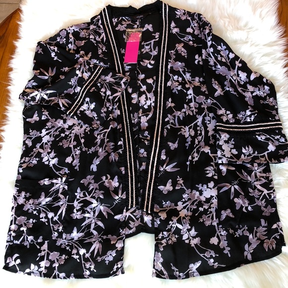 Yours Clothing Tops - ⬇️ 🆕 Size 22 Yours Clothing Kimono Style Jacket